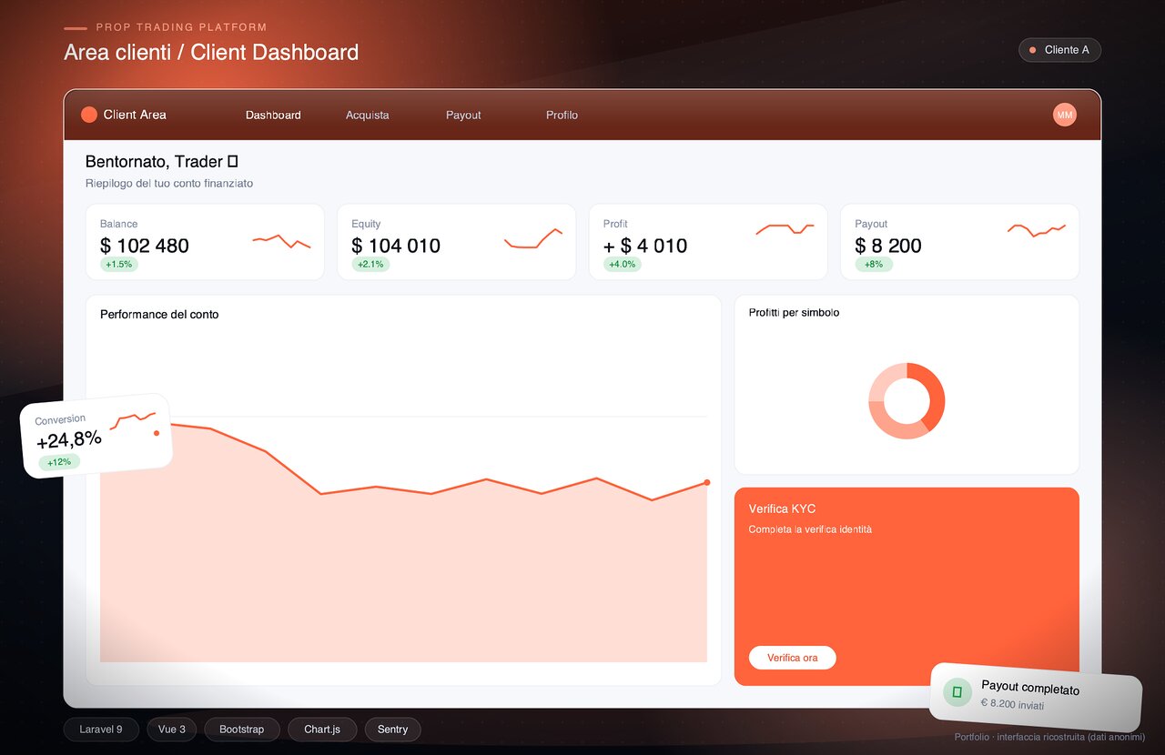 Trading Platform & Analytics Dashboard